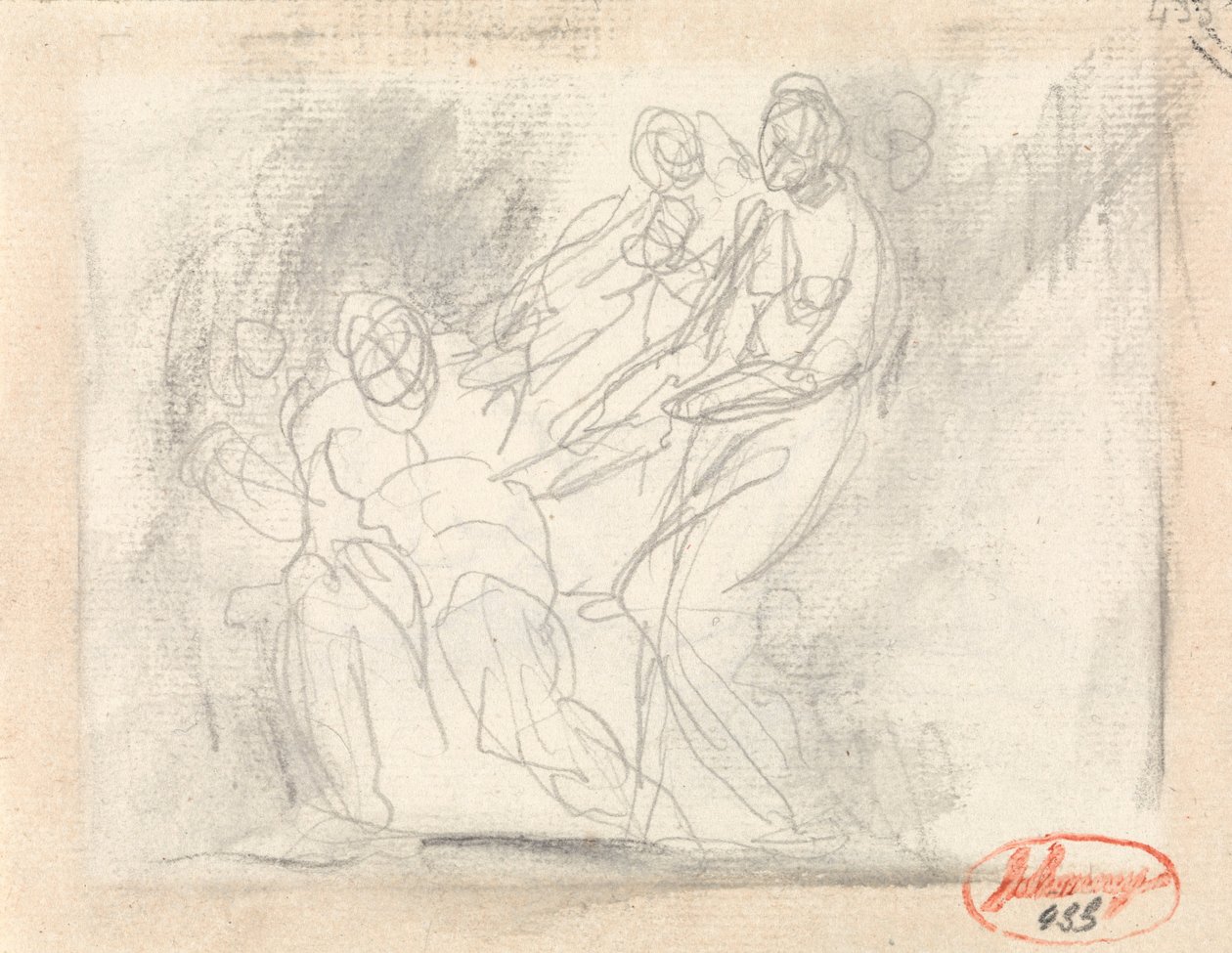 Sansón dominado de George Romney