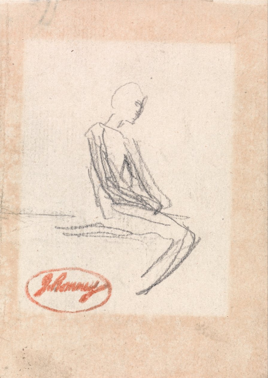 Mujer sentada de George Romney