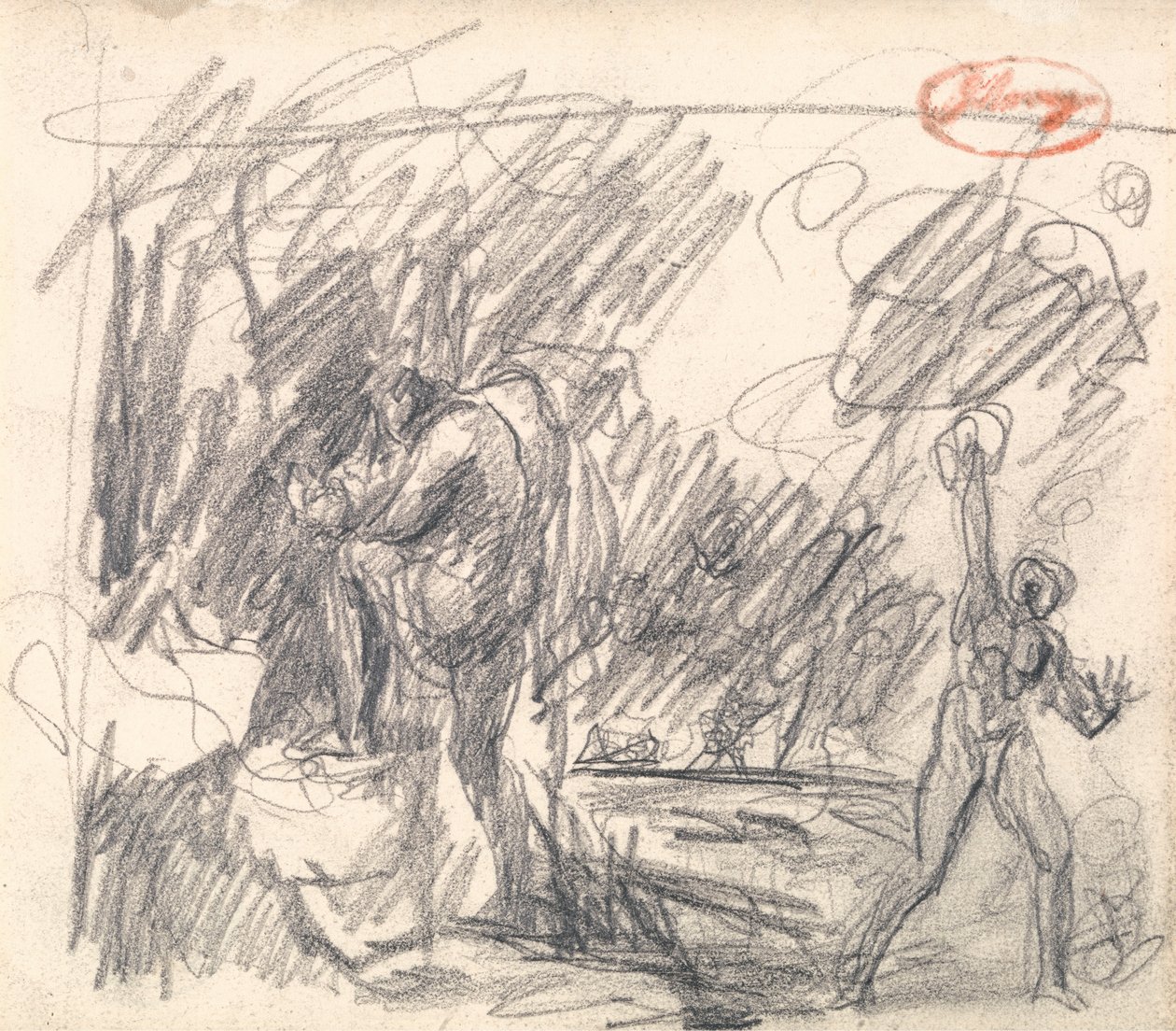 El abandono y rescate de Perdita de George Romney