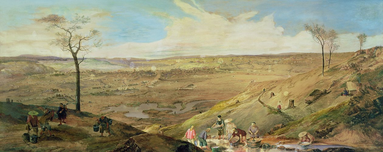 Ballarat, 1858 de George Rowe