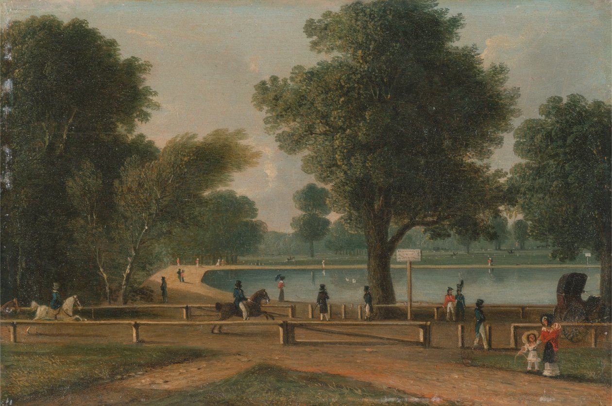 El Serpentine, Hyde Park de George Shepherd
