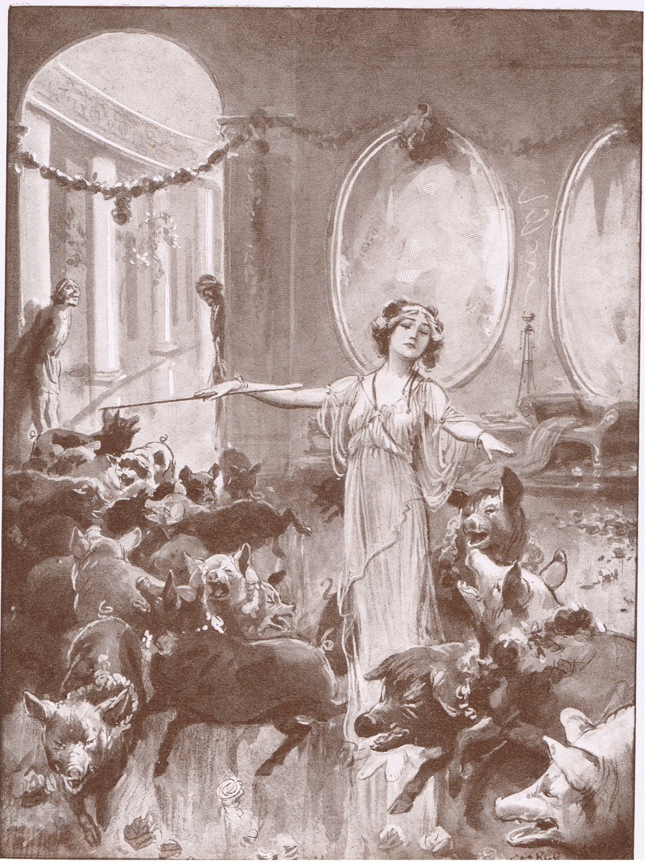 El Palacio de Circe: Vete a tu pocilga, gritó la hechicera de George Soper