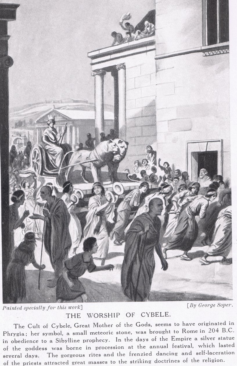 La adoración de Cibeles de George Soper