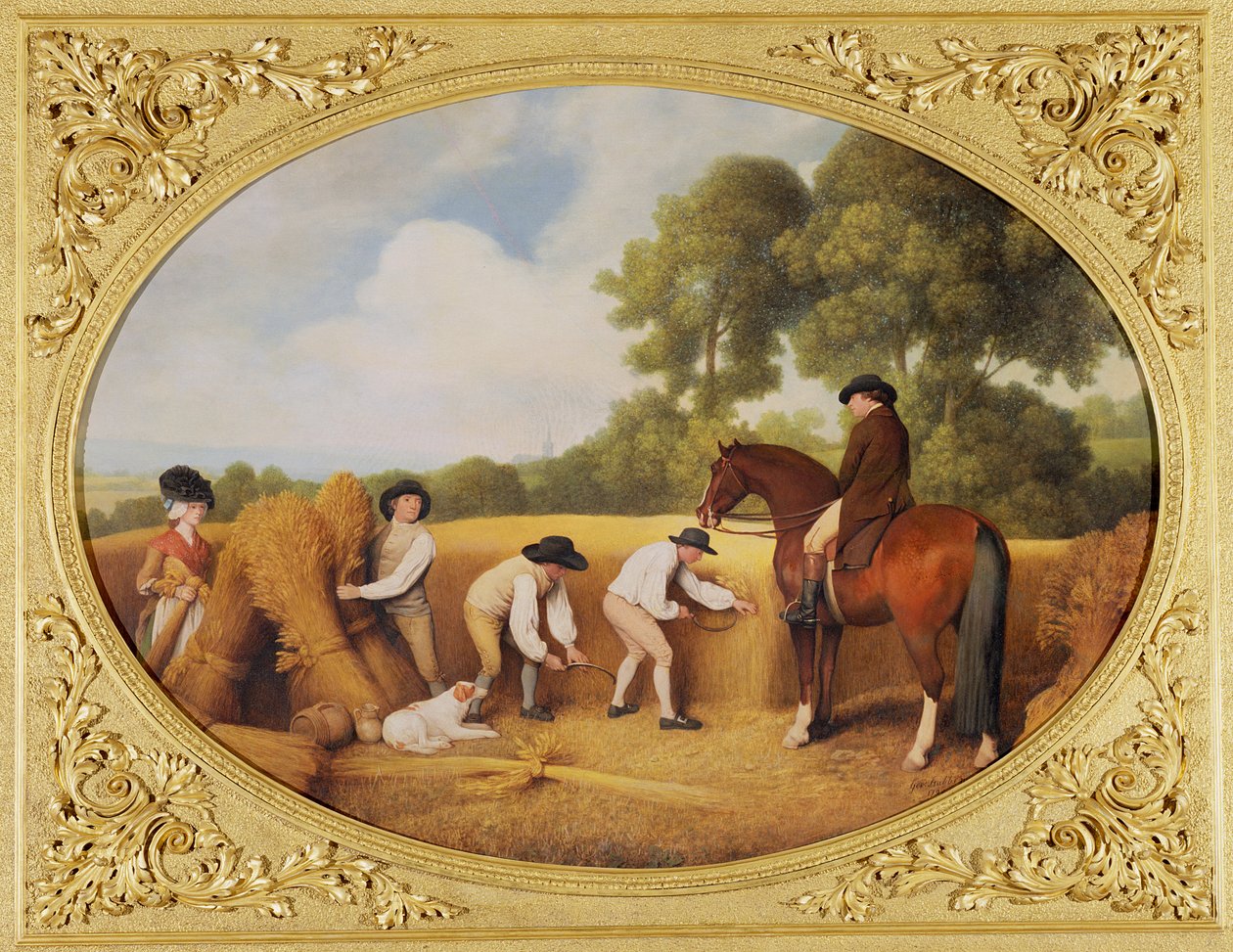 Segadores, 1795 de George Stubbs