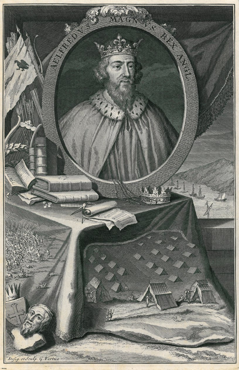 Rey Alfredo de George Vertue