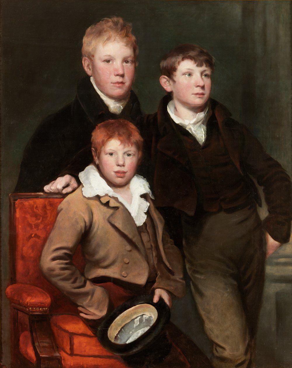 Los tres hermanos, los hijos de Thomas Dallas de George Watson