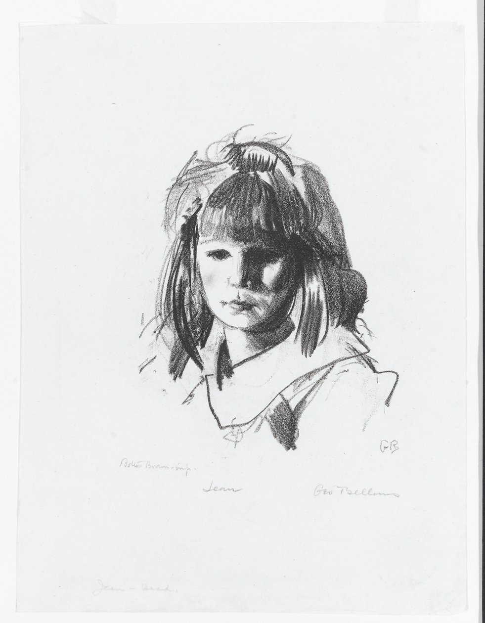 Jean 1921, Primera Piedra, 1921 de George Wesley Bellows