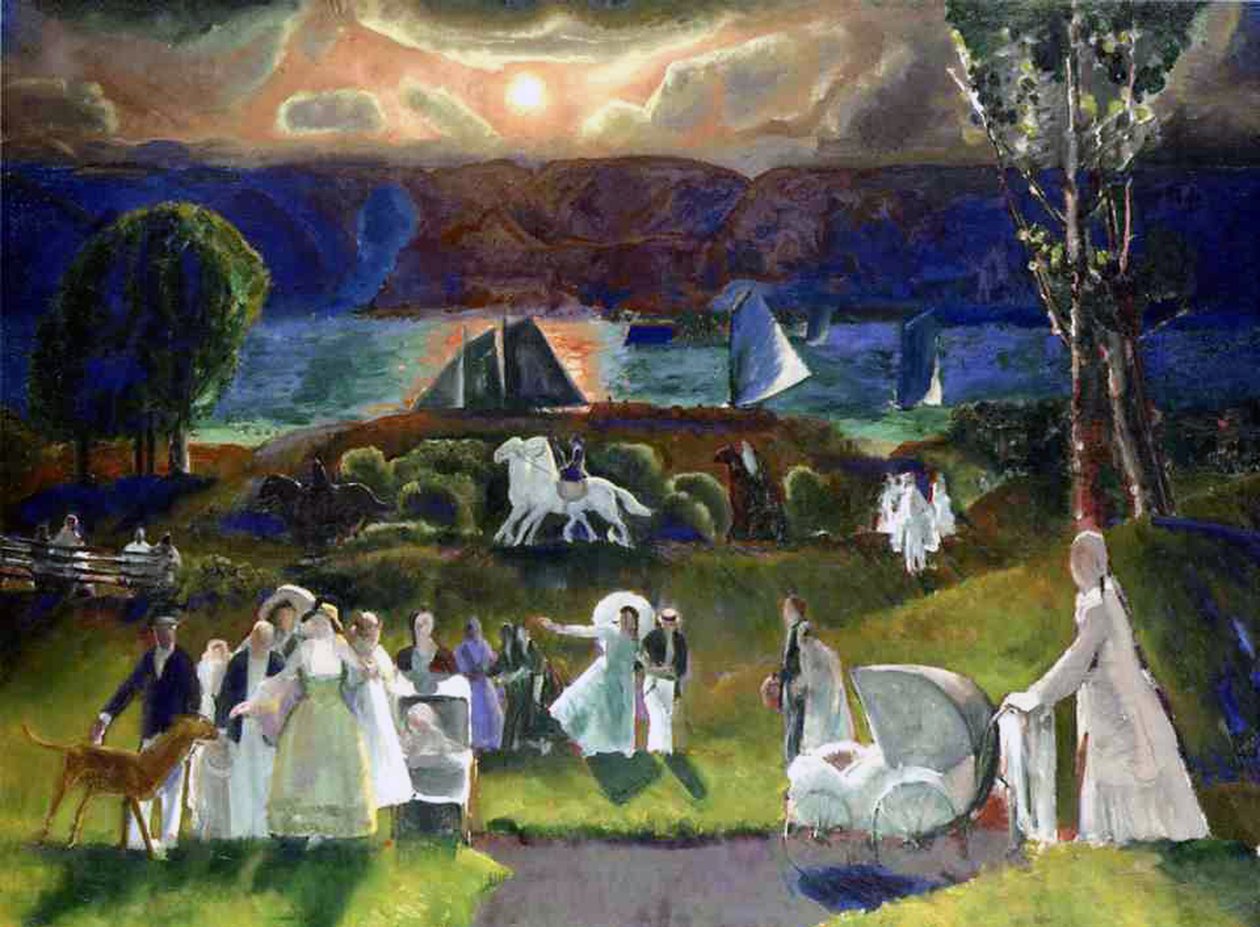 Fantasía de verano, 1924 de George Wesley Bellows