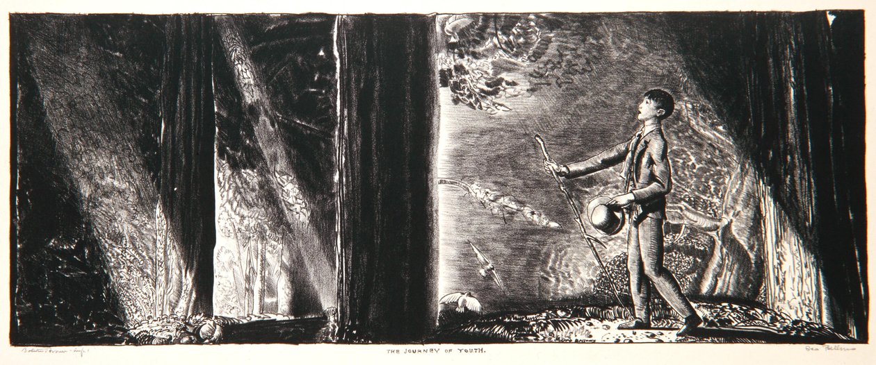 El viaje de la juventud, 1923-24 de George Wesley Bellows