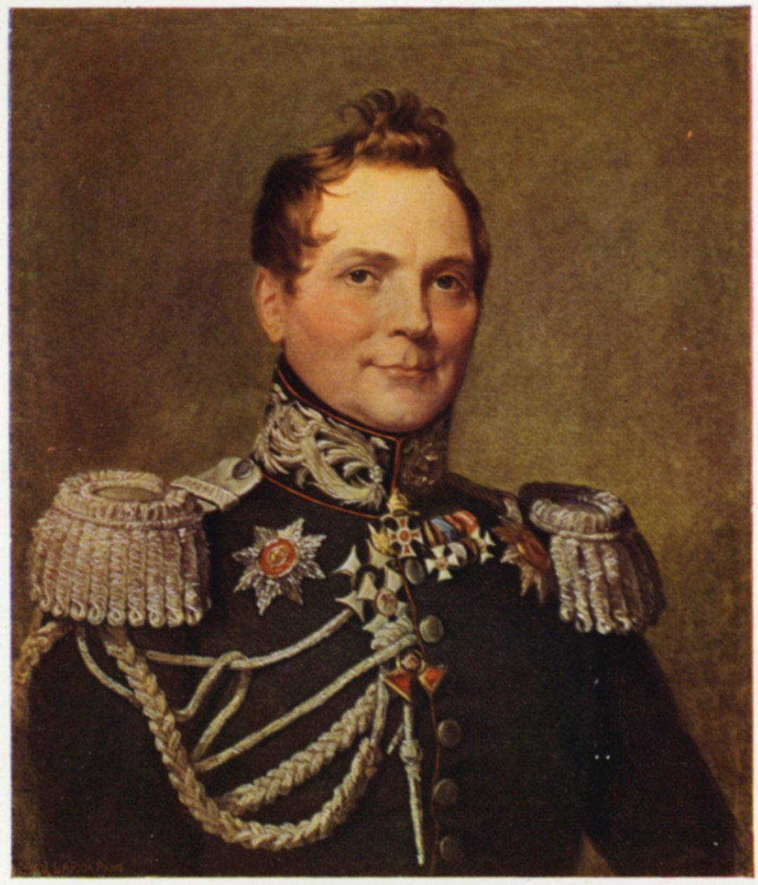 General Toll (litografía en color) de George (after) Dawe