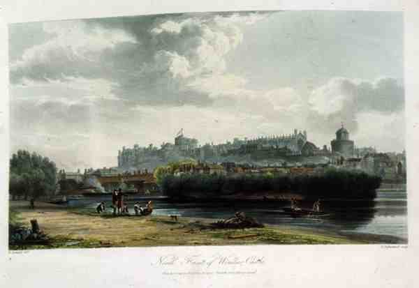 La Fachada Norte del Castillo de Windsor, de 