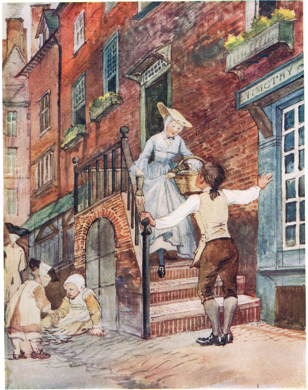 Sally en nuestro callejón, ilustración de 