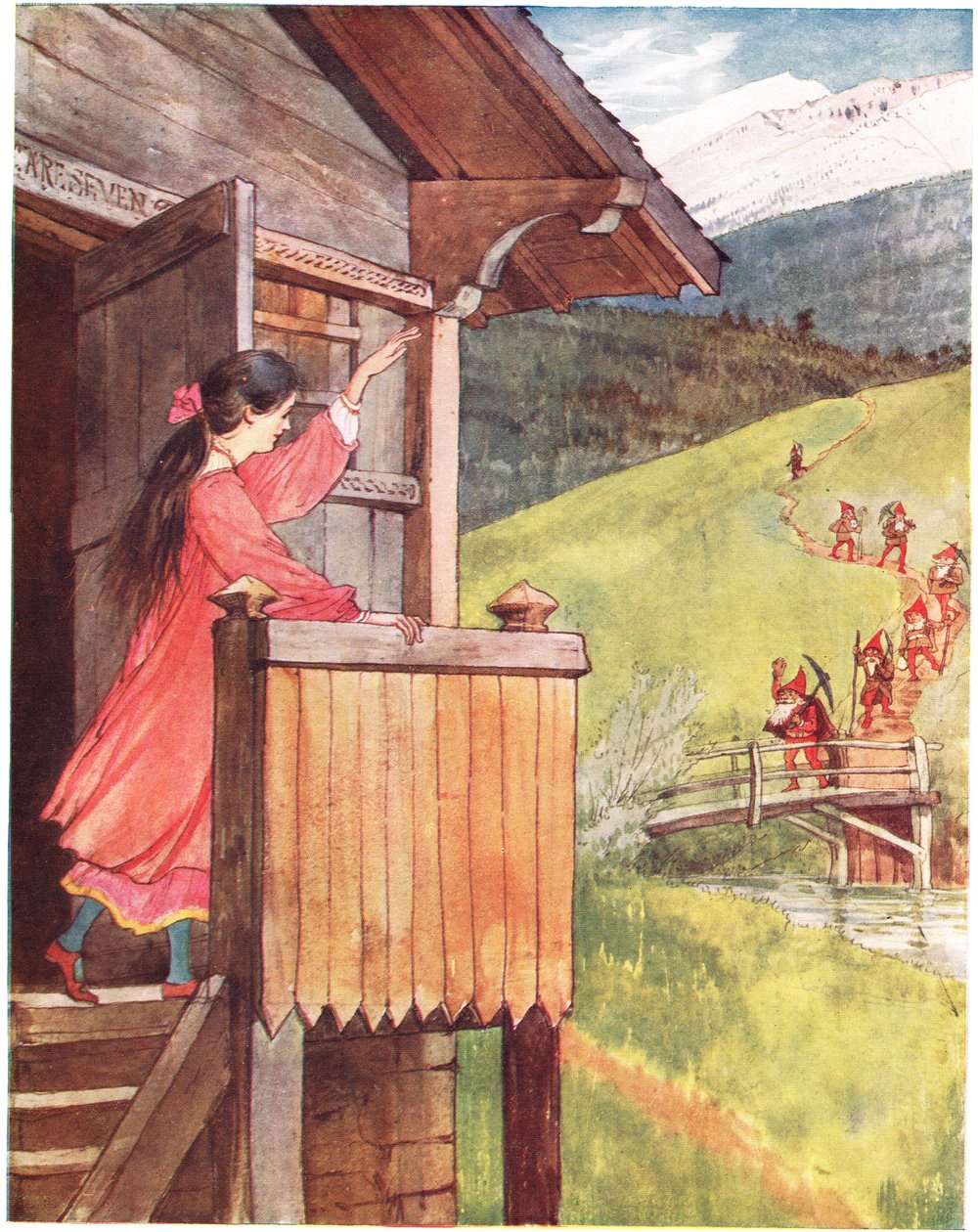 Blanca Nieves, ilustración de 