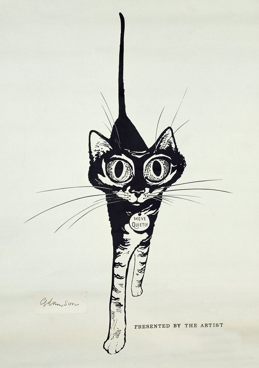 Muévete en silencio, c.1962 de George Adamson