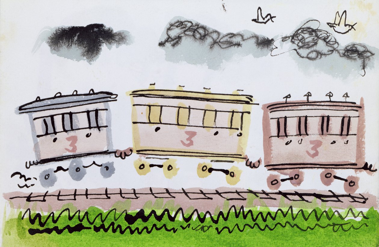 El tren de vapor, Parte II, 1952 de George Adamson