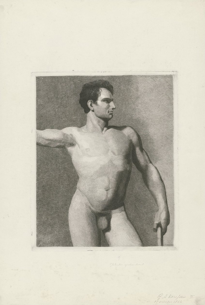 Desnudo masculino de George Andries Karsen