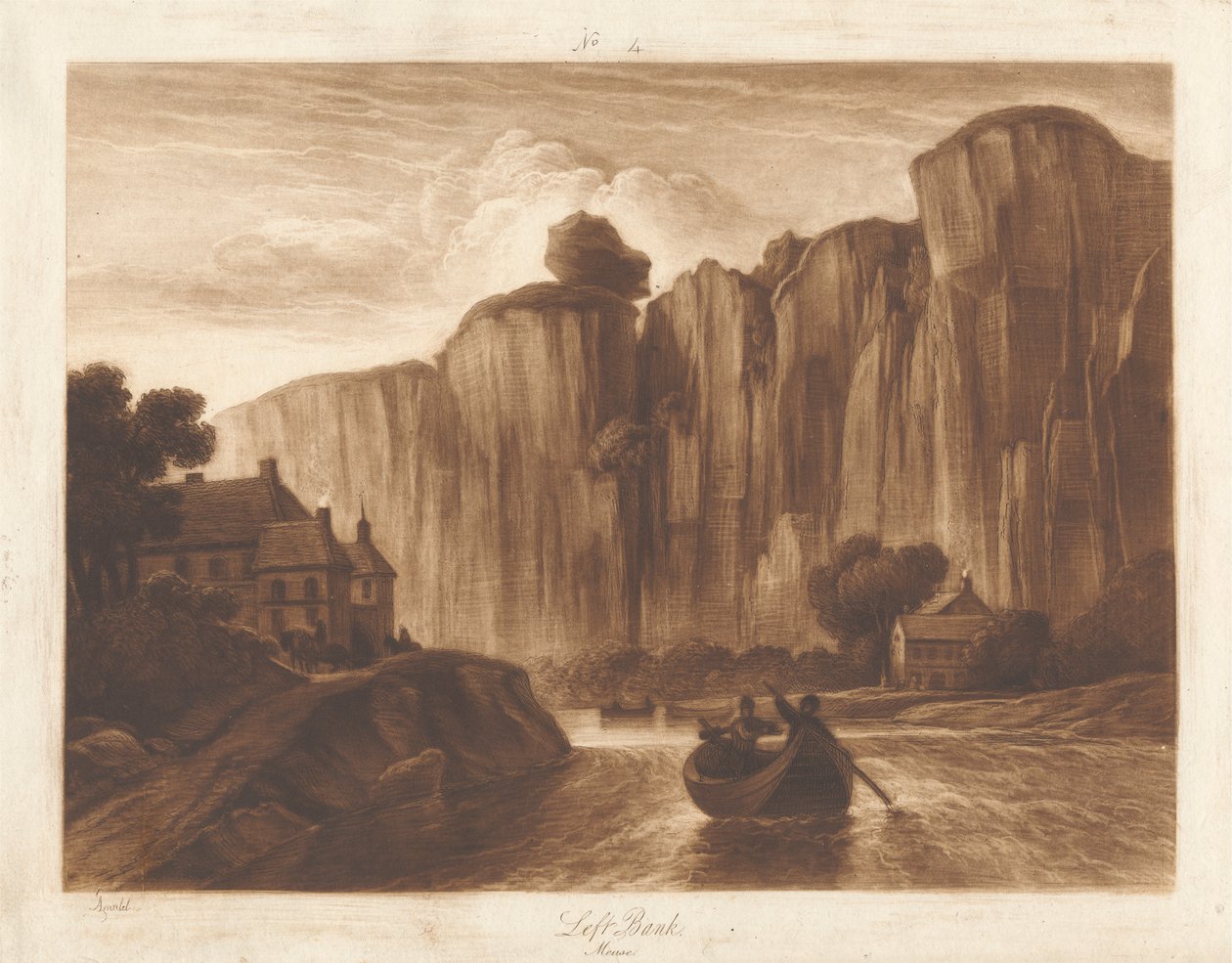 Orilla izquierda, Mosa de George Arnald