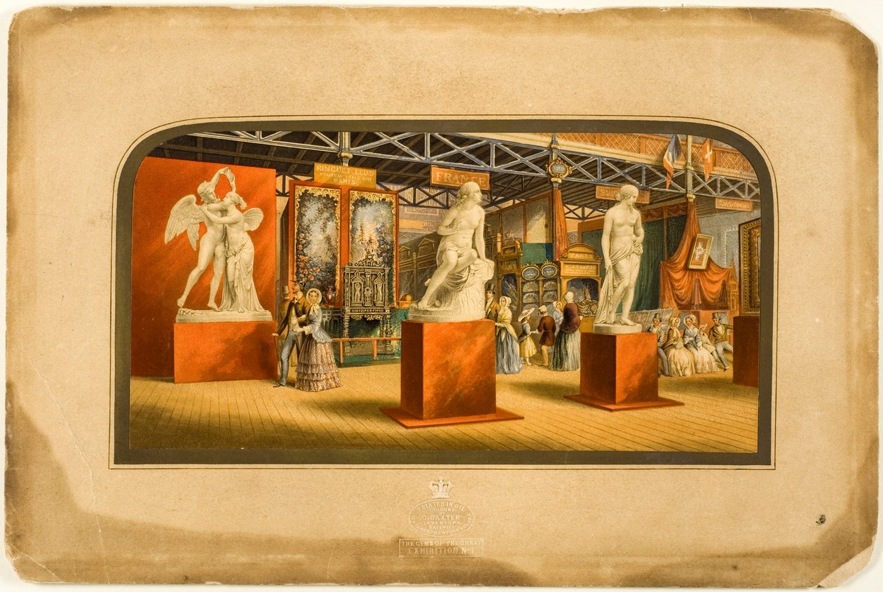 Joyas de la Gran Exposición, n.º 1 de George Baxter
