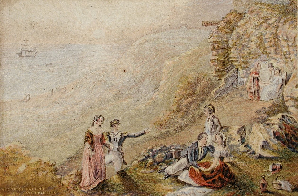 El «Asiento de los Enamorados», Hastings de George Baxter