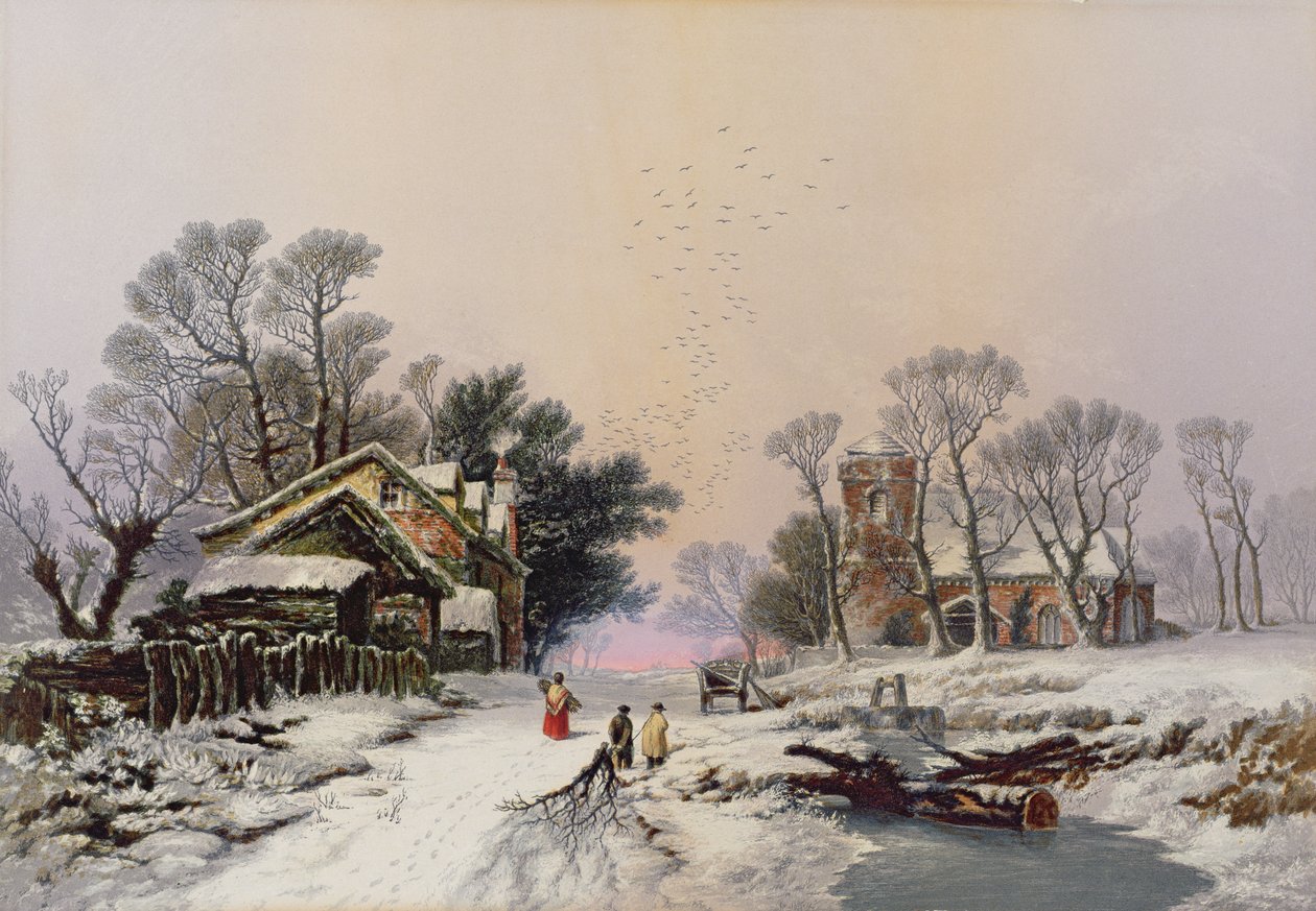 Invierno de George Baxter