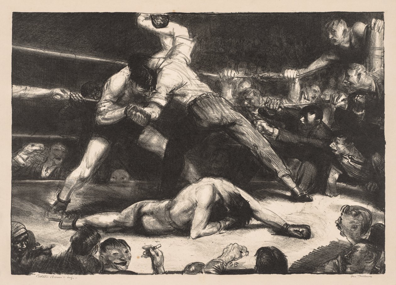 Un golpe de gracia de George Bellows