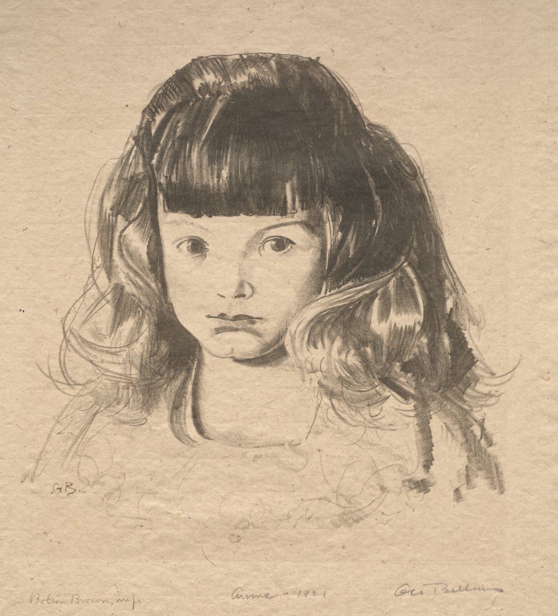 Anne, 1921 de George Bellows