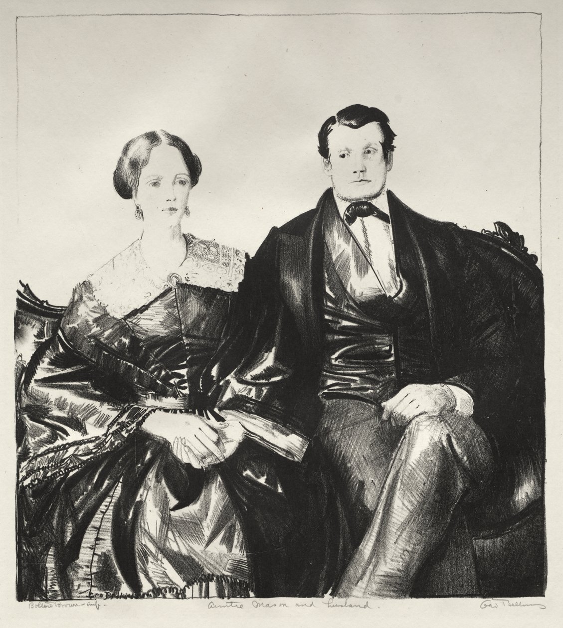 La tía Mason y su marido de George Bellows