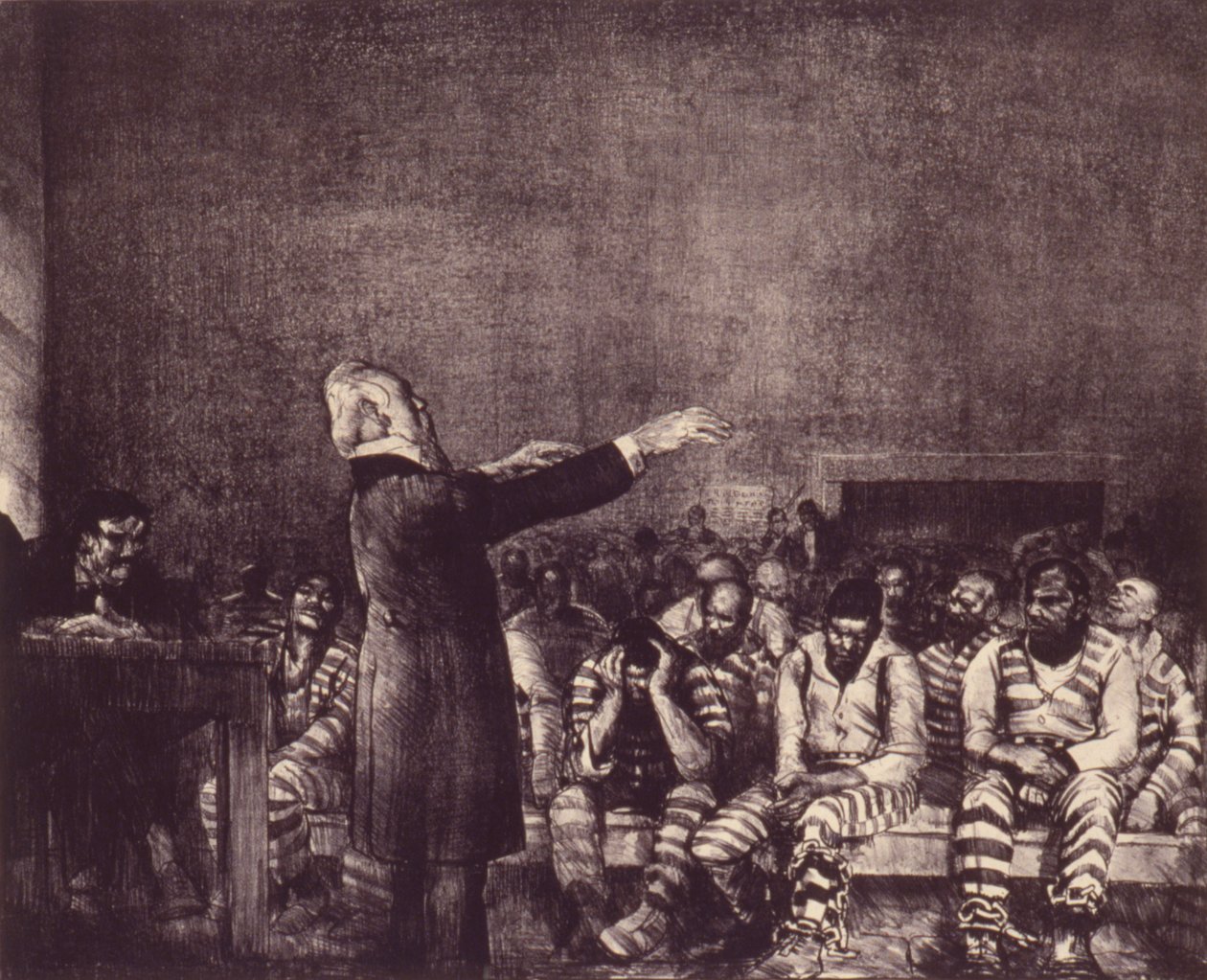 Bendición en Georgia de George Bellows