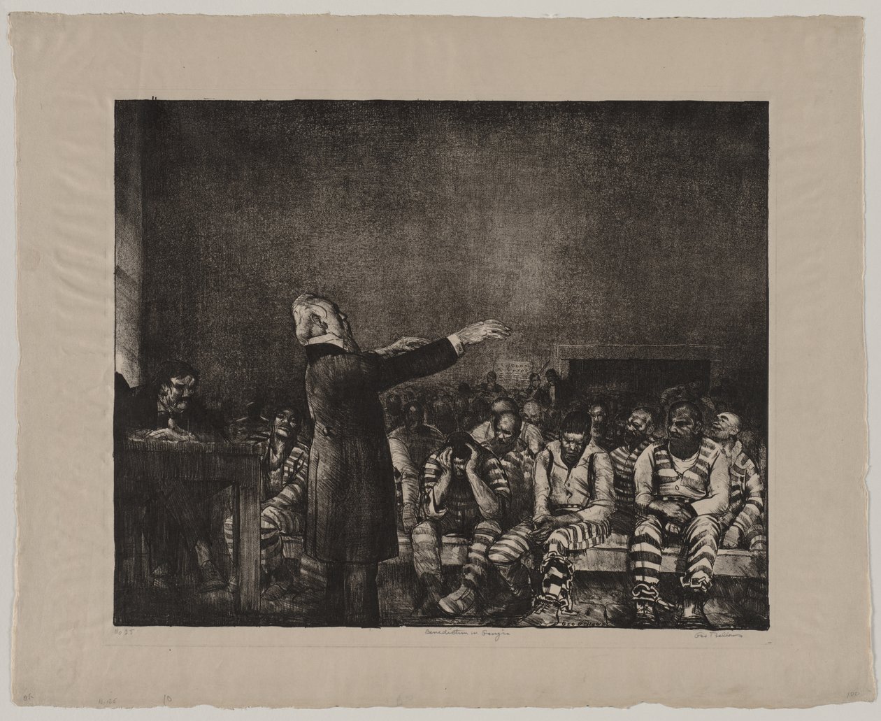 Bendición en Georgia de George Bellows
