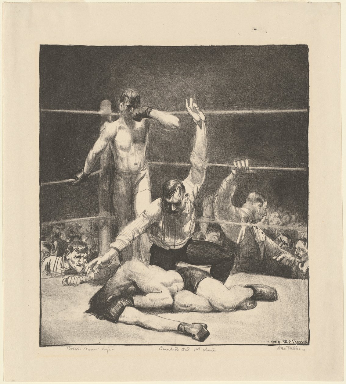 «Counted Out», primer tema de George Bellows