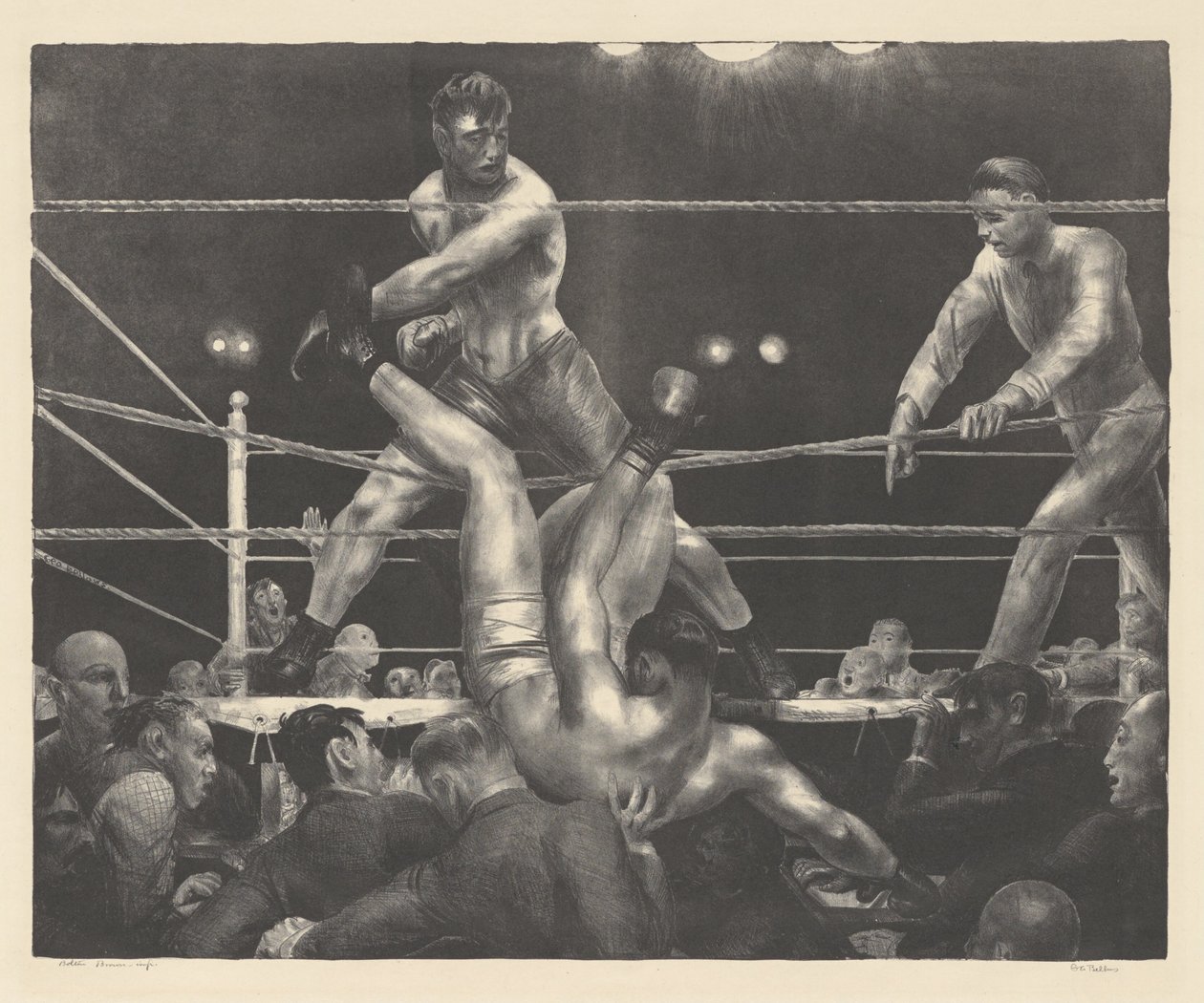 Dempsey y Firpo de George Bellows