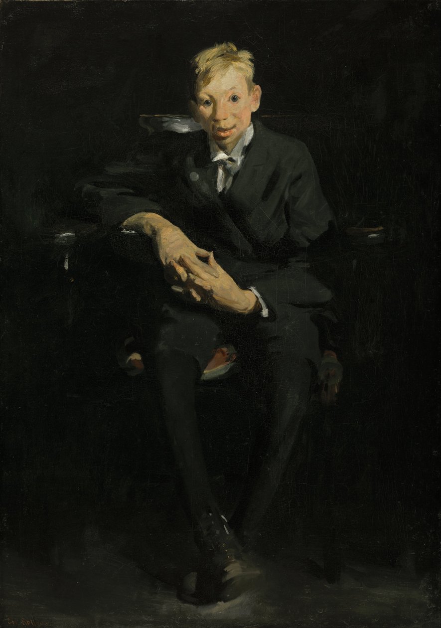 Frankie, el niño del órgano de George Bellows