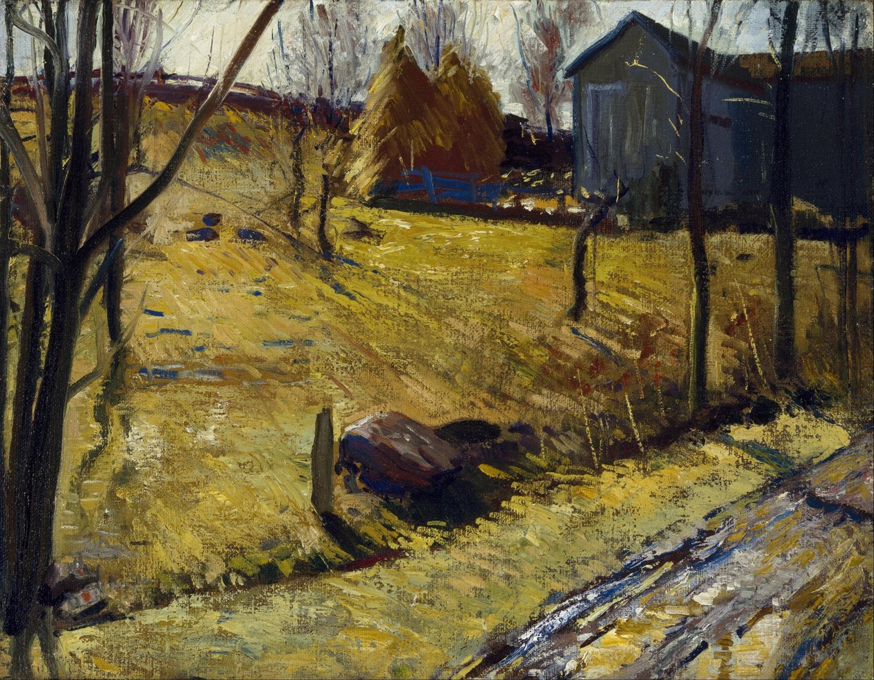 Almires y granero de George Bellows