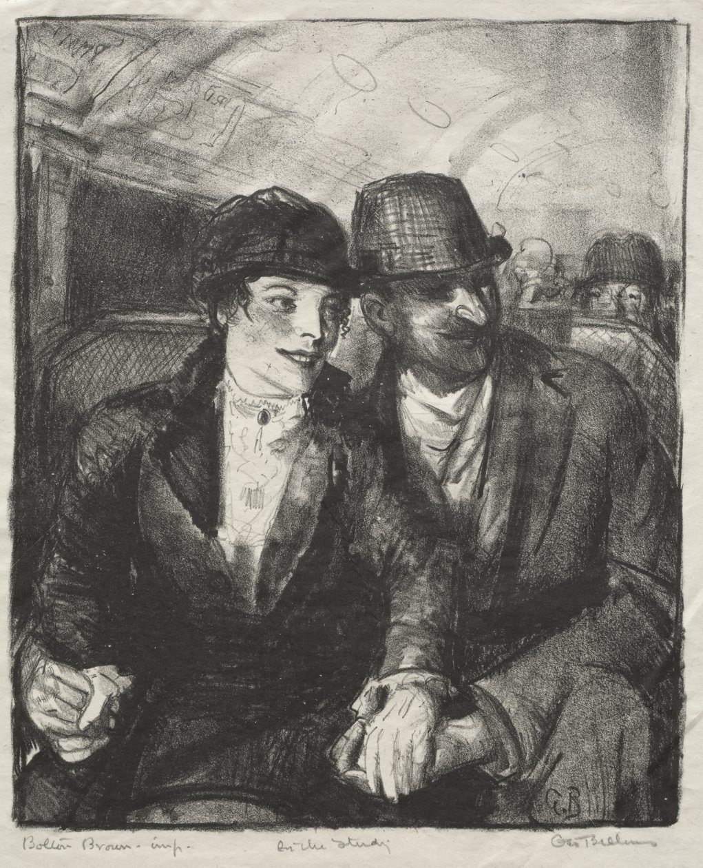 En el metro de George Bellows