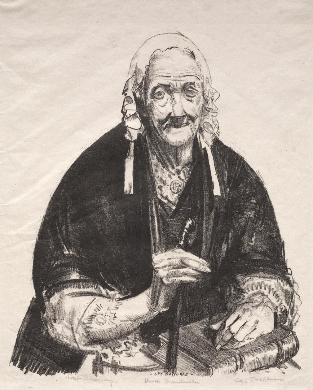 Abuela irlandesa de George Bellows