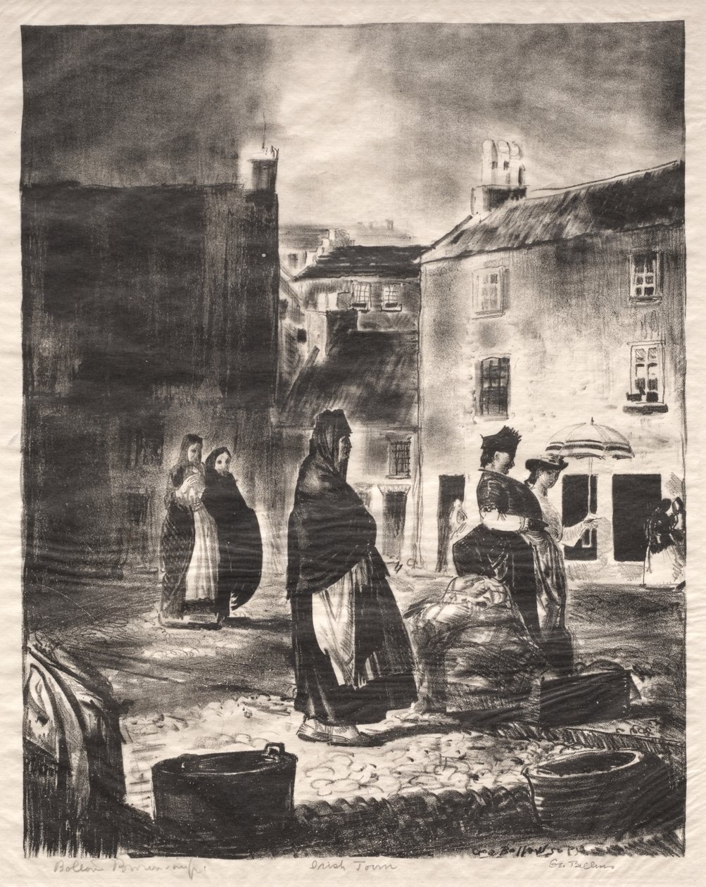 Irish Town de George Bellows