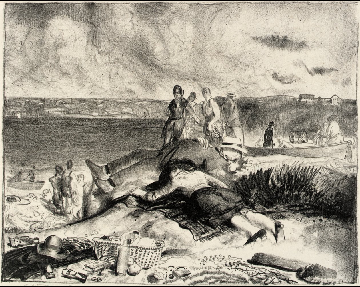 Piernas del mar de George Bellows