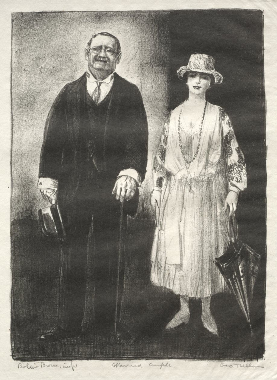 Pareja casada de George Bellows