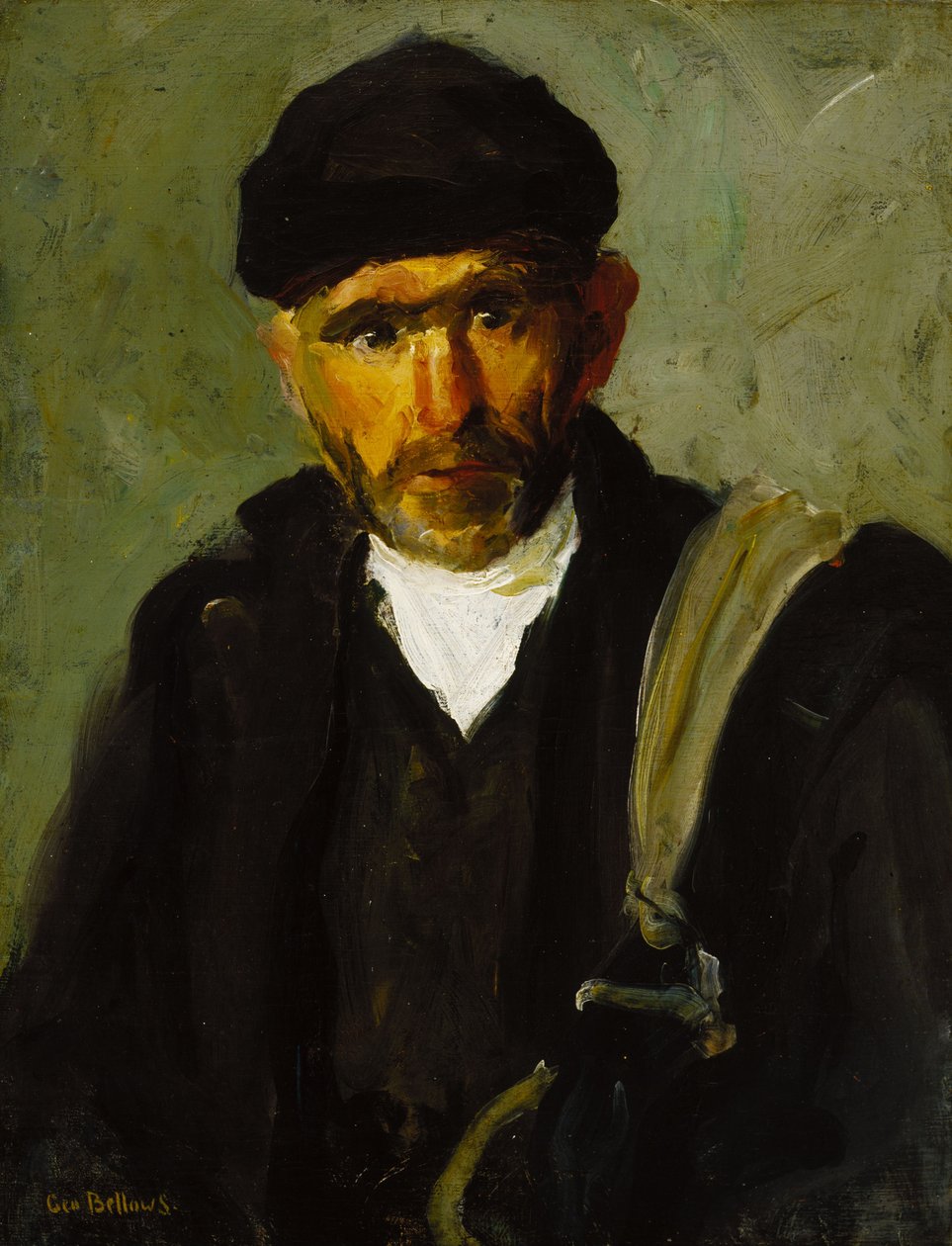 Viejo pescador de George Bellows
