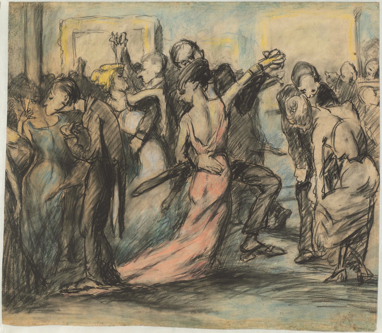 Society Ball [verso] de George Bellows