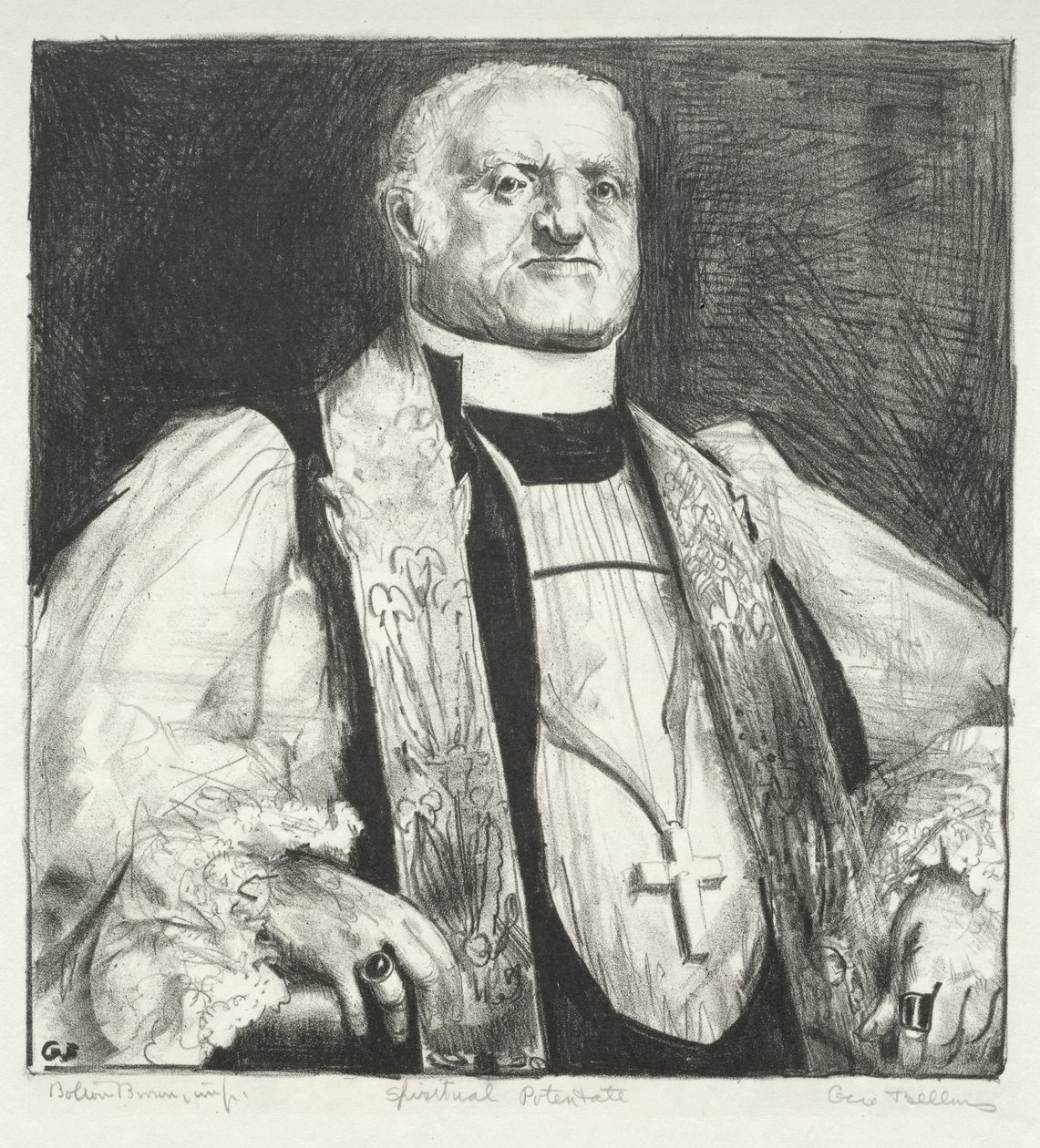 Potentado espiritual de George Bellows