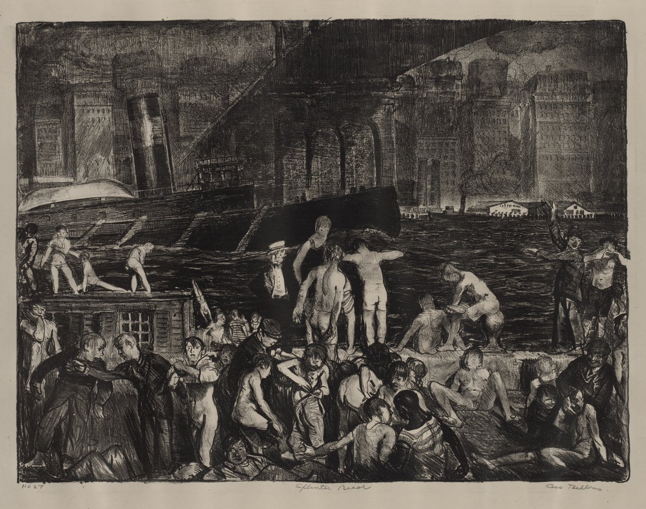 Splinter Beach de George Bellows