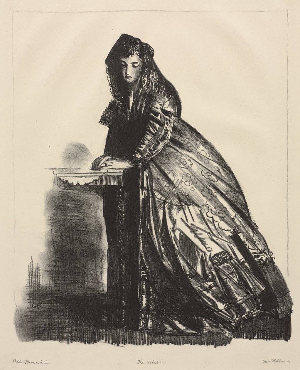 La actriz de George Bellows