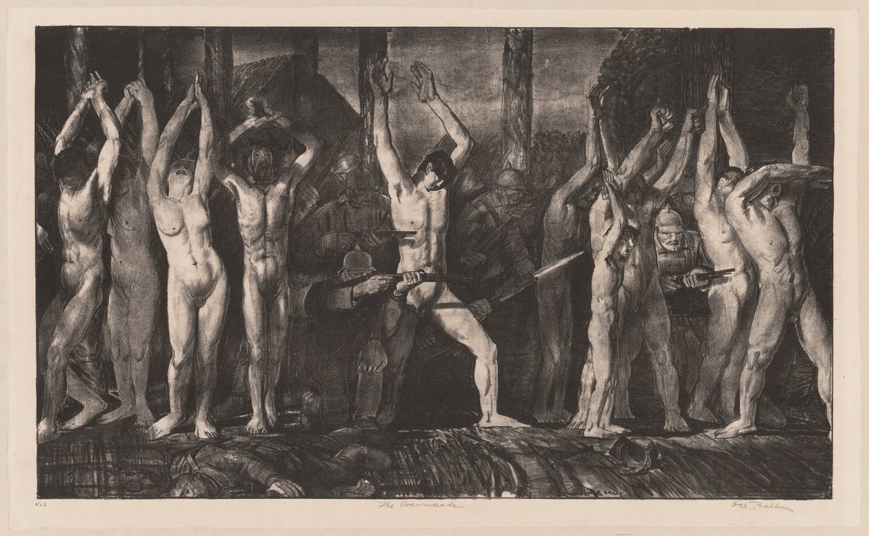 La Barricada, Segunda Piedra de George Bellows