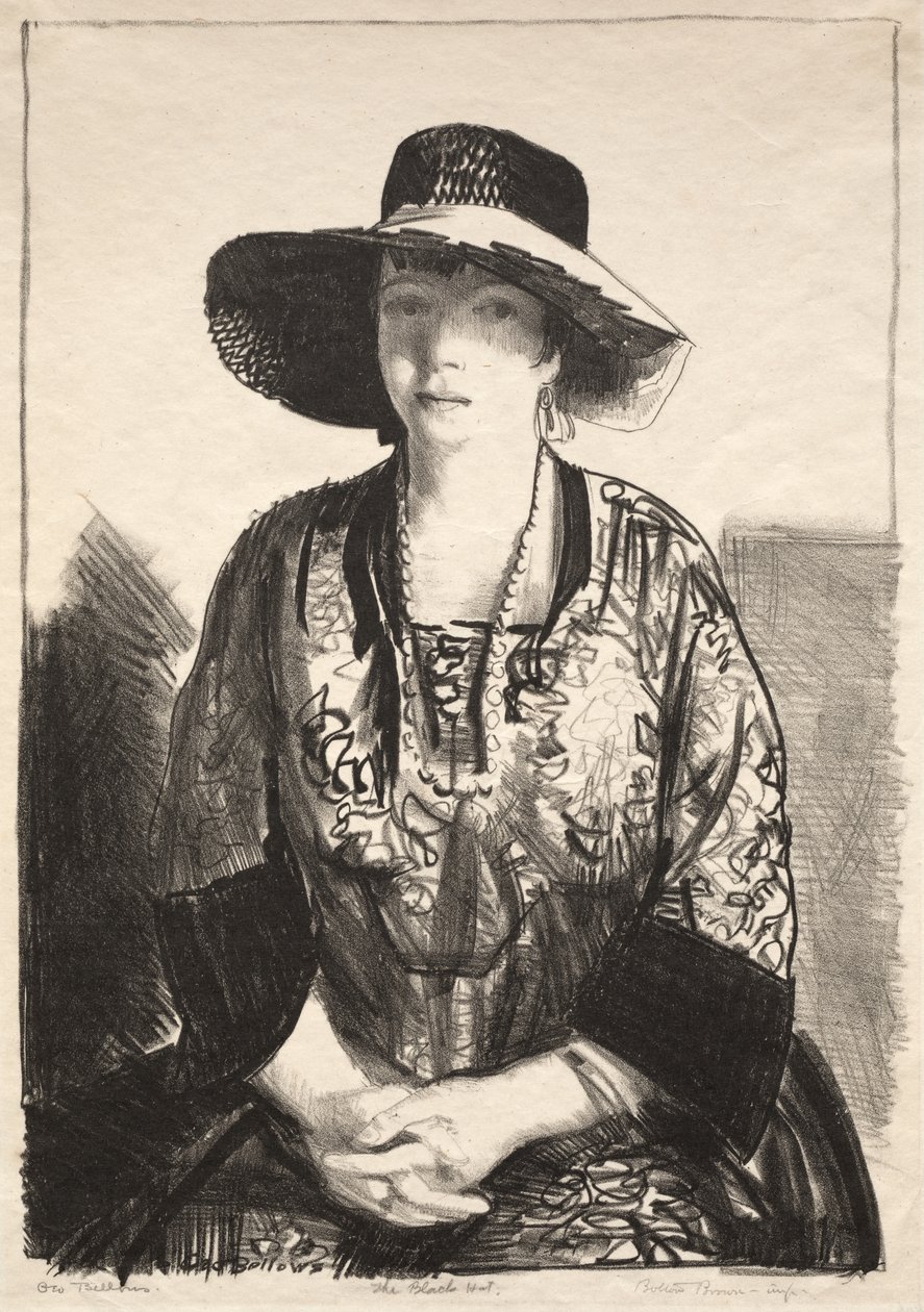El sombrero negro de George Bellows