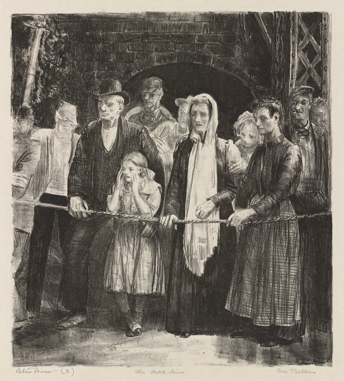 La fecha límite de George Bellows