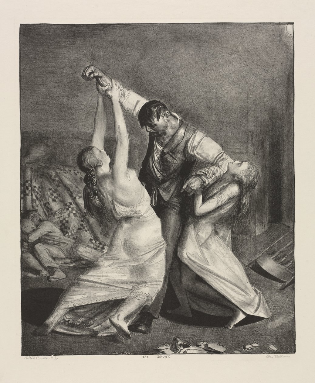 El borracho de George Bellows