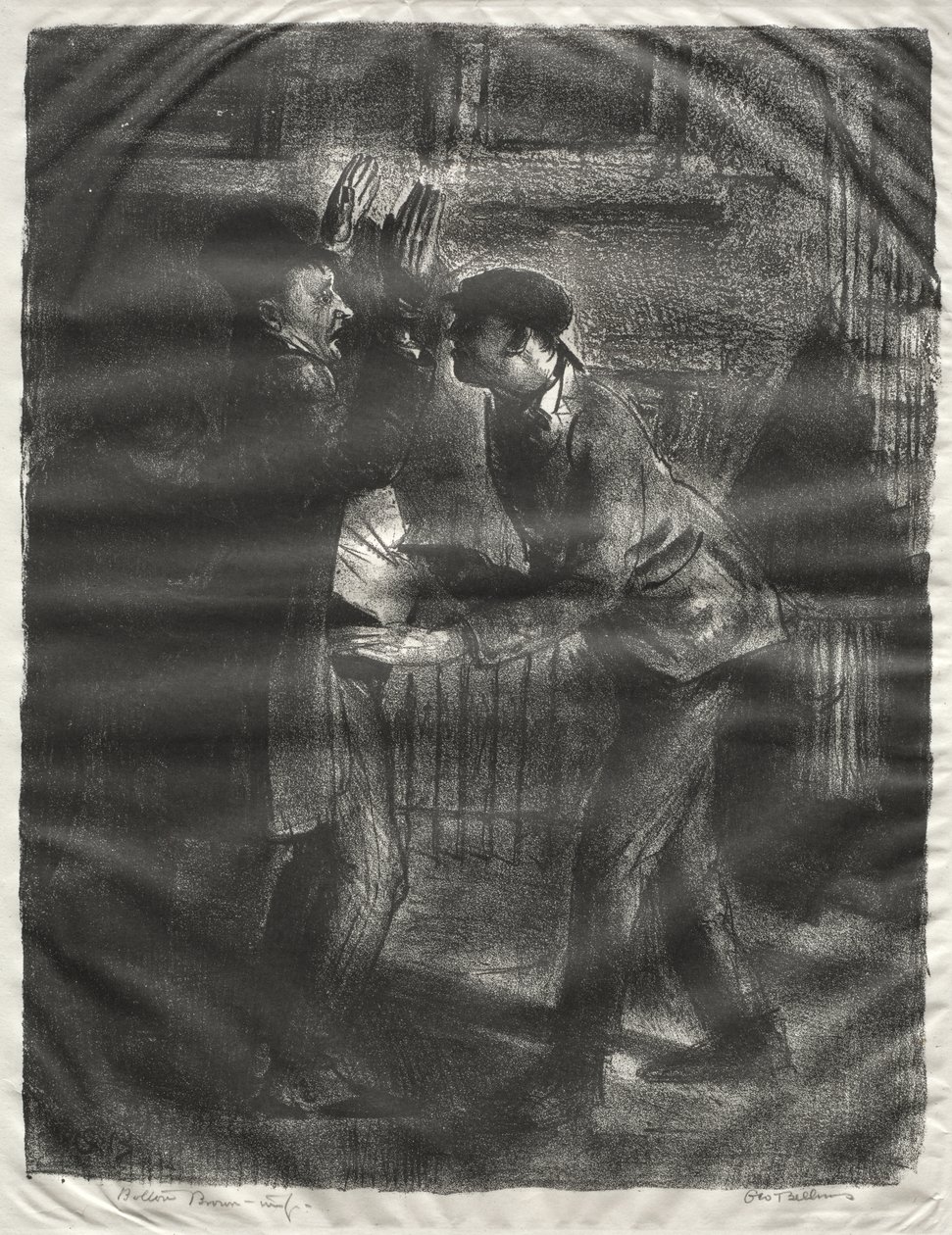 «The Holdup», segunda parte de George Bellows