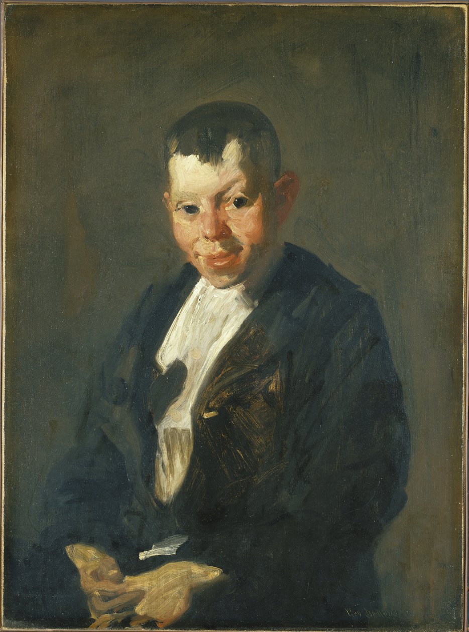 El repartidor de periódicos de George Bellows