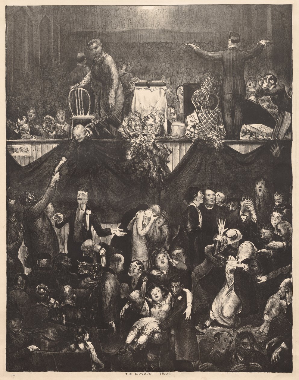 El Sendero del Serrín de George Bellows